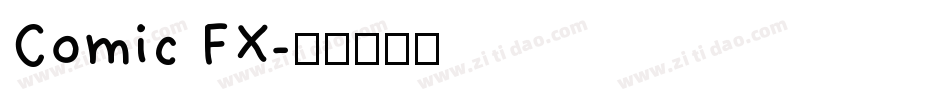 Comic FX字体转换